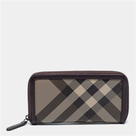 burberry smoked wallet|popular designer wallets in Burberry.